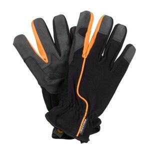 Fiskars Black and Orange Women's Gloves